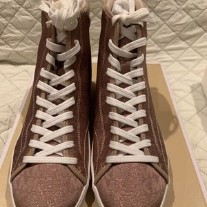 Michael Kors high top tennis shoes, brand new